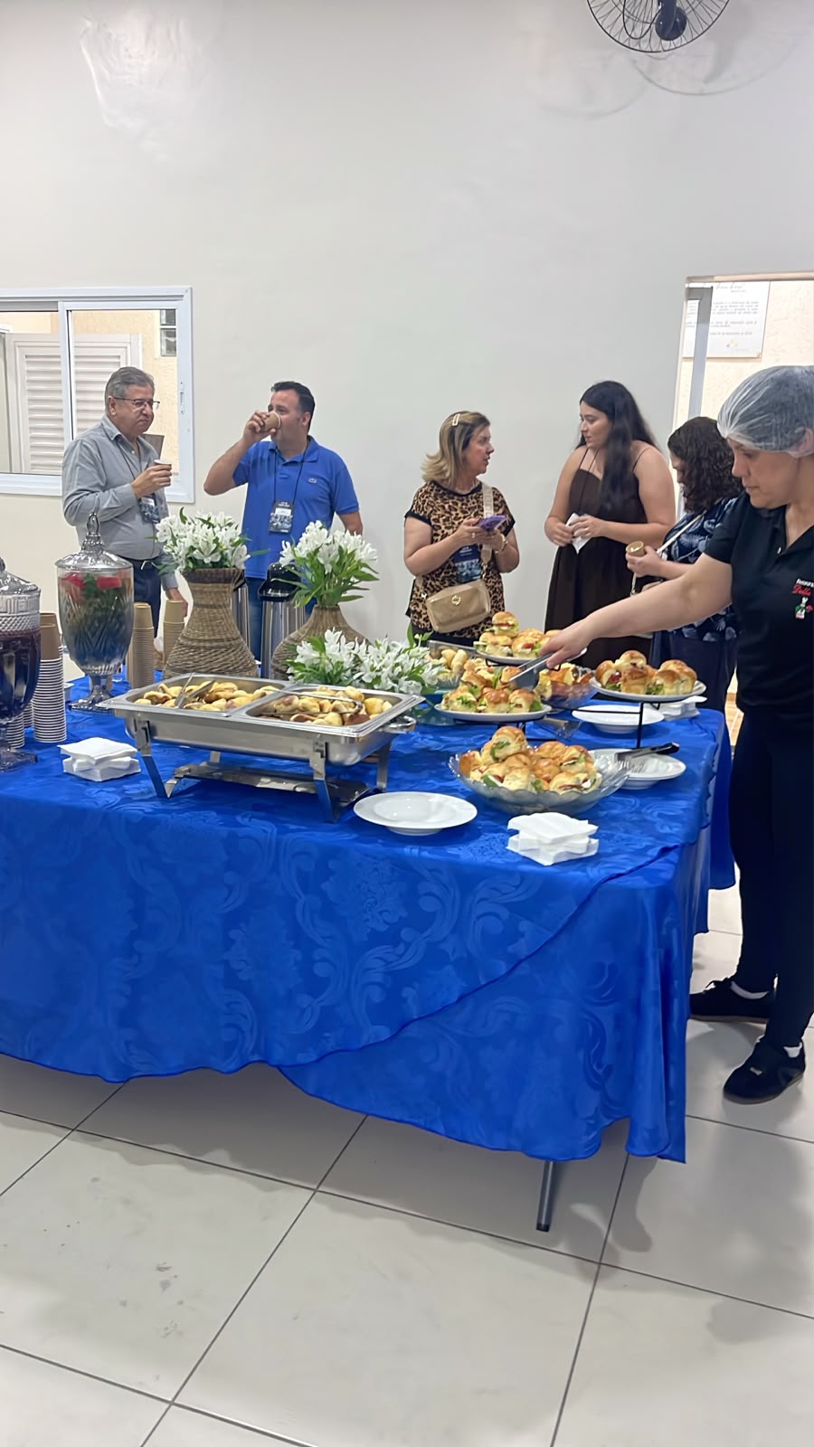 Empresários no Café Empresarial da Conexão IBCS